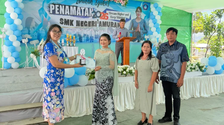 Moment Penamatan SMK 1 Amurang 2026