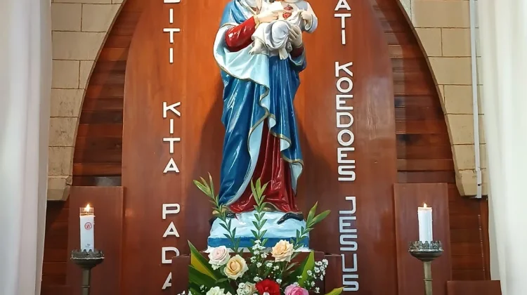Gereja Bunda Hati Kudus Woloan, Destinasi Ziarah