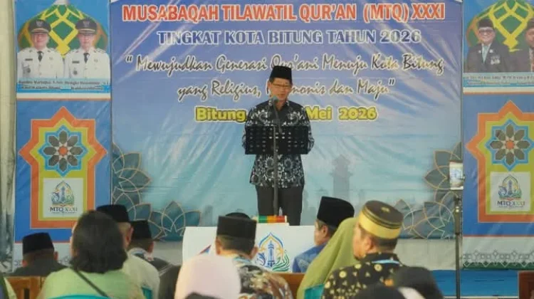 Moment Pembukaan MTQ Bitung 2026