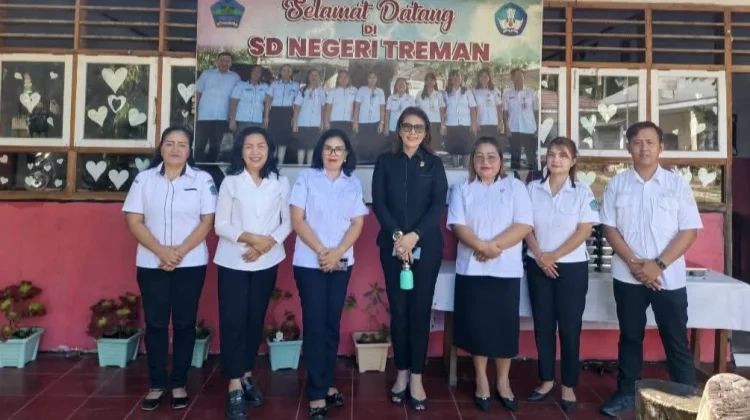Legislator Ifonda Nusah Kawal Asesmen Sumatif Akhir Jenjang SD N Treman