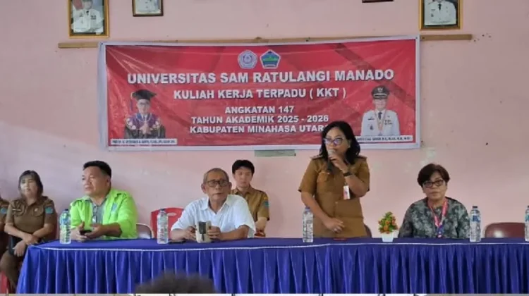 KKT Mahasiswa Unsrat di Kecamatan Kauditan