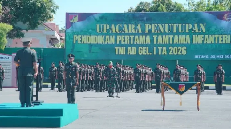 Penutupan Dikmata Infanteri TNI AD 2026