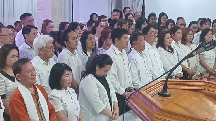 Moment Pelantikan Panitia Pemilihan Pelsus GMIM Paulus Manado