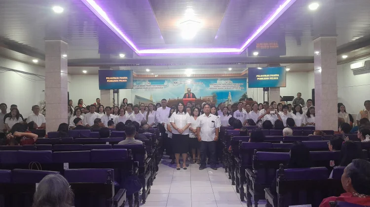 Moment Pelantikan Panitia Pemilihan Pelsus GMIM Paulus Manado