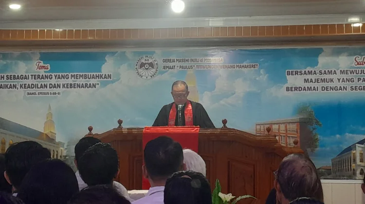 Moment Pelantikan Panitia Pemilihan Pelsus GMIM Paulus Manado