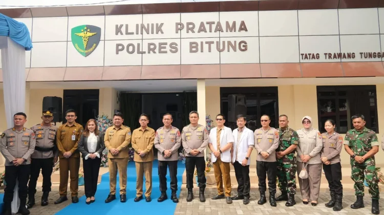 Moment Peresmian Klinik Pratama Bitung