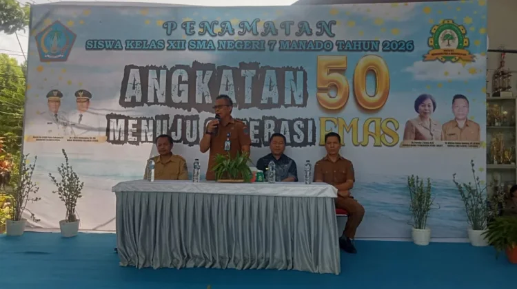 Moment Penamatan Siswa di SMAN 7 Manado