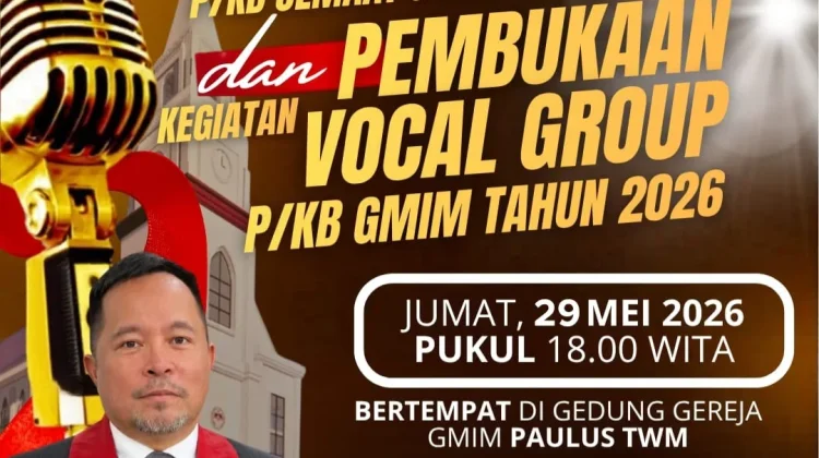 Lomba Vokal Grup jelang HAPSA di GMIM Paulus Manado