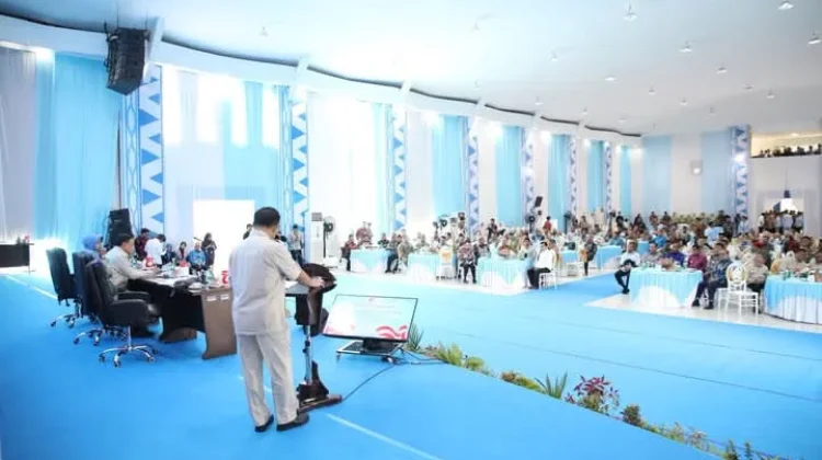 Walikota Bitung di Arahan dan Dialog Pemda se Sulawesi