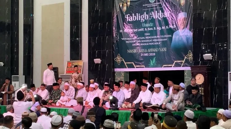 Tabligh akbar bersama Ustaz Das'ad Latif di Masjid Raya Ahmad Yani, Manado