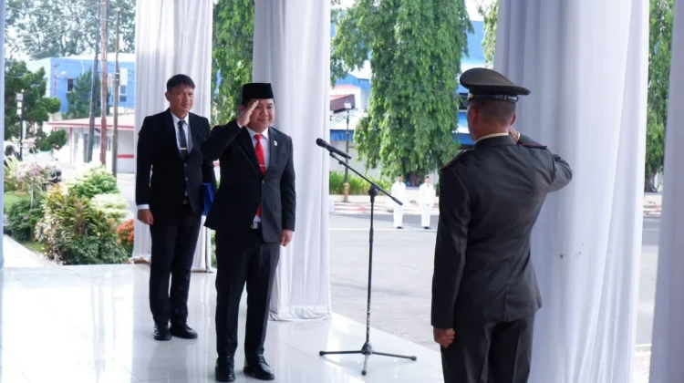 Moment Upacara Hari Lahir Pancasila di Kota Bitung