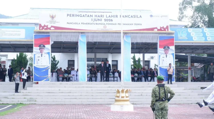 Moment Upacara Hari Lahir Pancasila di Kota Bitung
