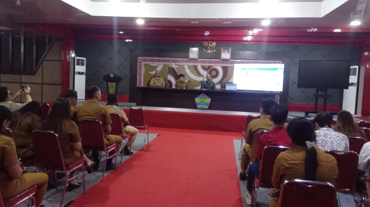 Pelatihan Teknis Call Center 112 Pemkab Minut