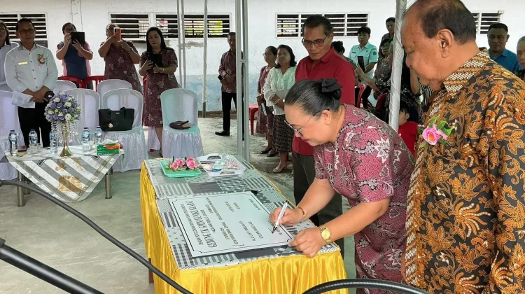 Gedung TK GMIM Eunike Klabat Diresmikan