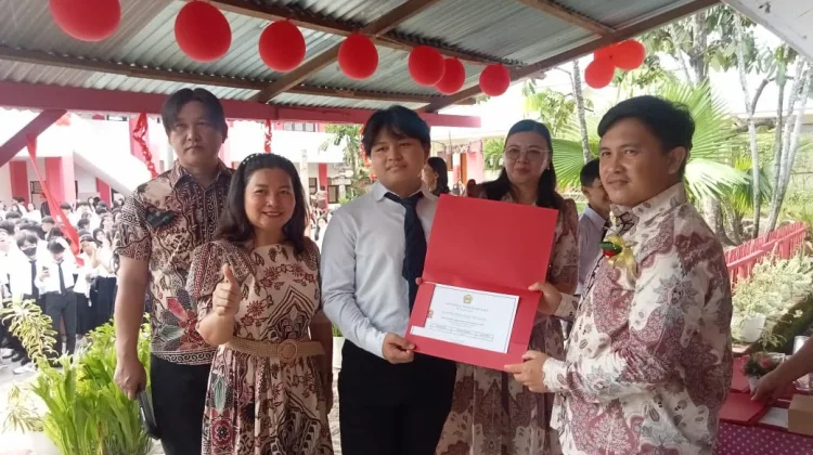 Penamatan Siswa SMPN 7 Manado
