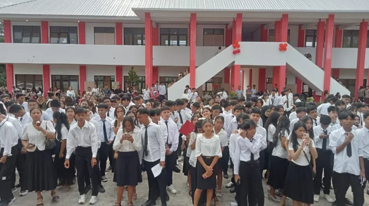 Penamatan Siswa SMPN 7 Manado