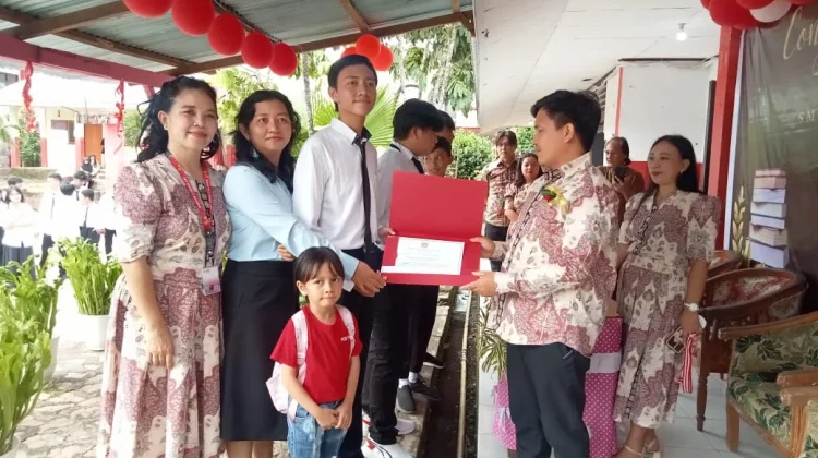Penamatan Siswa SMPN 7 Manado