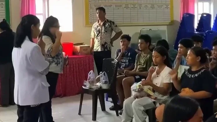 Posyandu Remaja Desa Tatelu oleh PKM Tatelu