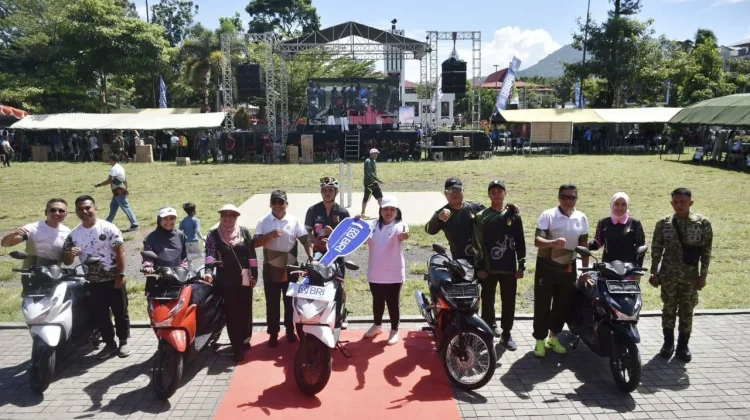 Ribuan Pesepeda Semarakkan HUT ke-68 Kodam XIII/Merdeka di Minahasa
