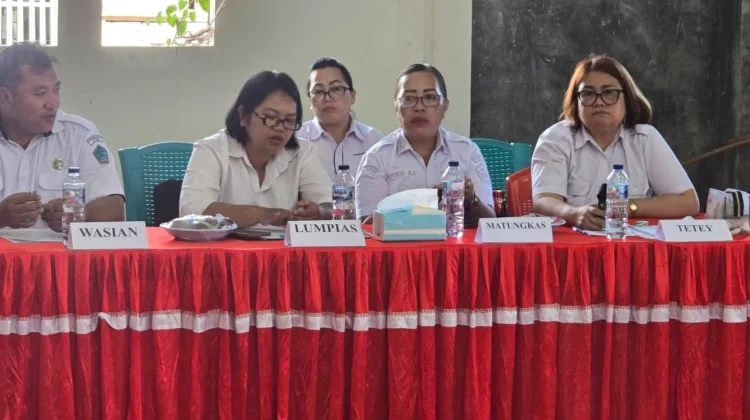 Bahas Program Kerja, Kecamatan Dimembe Gelar Rakor Bersama Para Hukum Tua