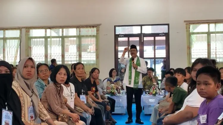 Mensos Saifullah Yusuf Hadiri Open House Sekolah Rakyat di Manado