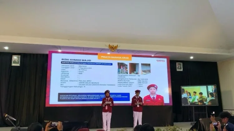 Mensos Saifullah Yusuf Hadiri Open House Sekolah Rakyat di Manado