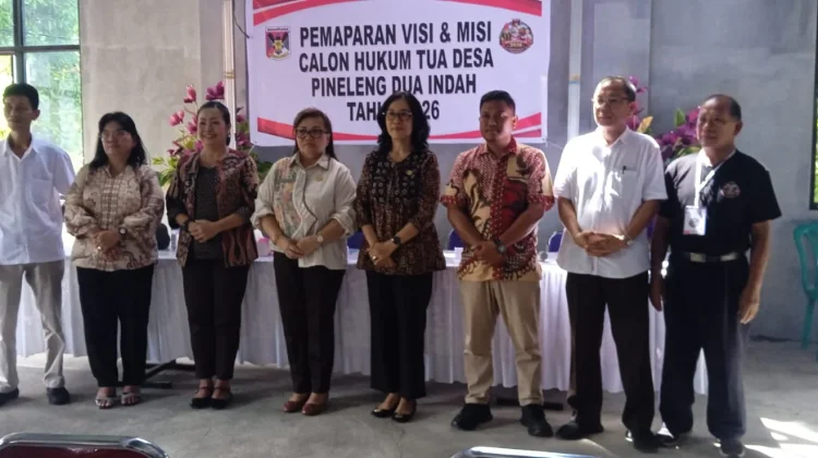 Moment Visi Misi Calon Hukum Tua Pineleng Dua Minahasa