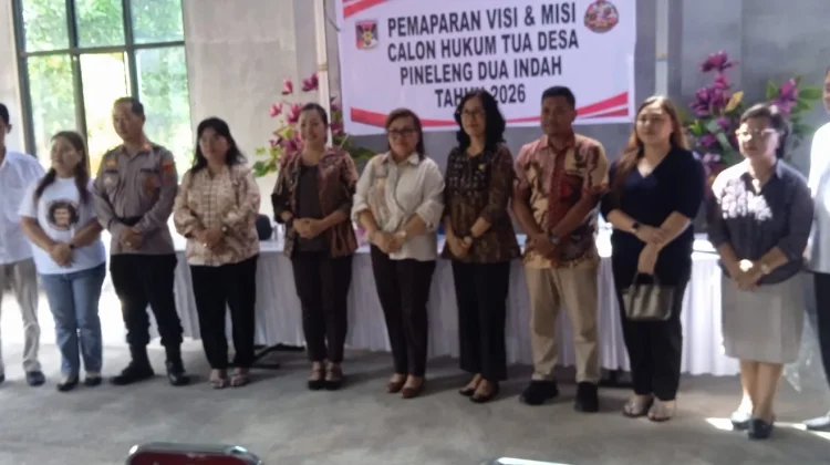 Moment Visi Misi Calon Hukum Tua Pineleng Dua Minahasa