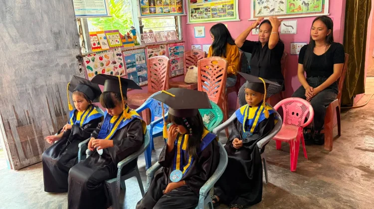 Penamatan TK GMIM Shalom Karondoran