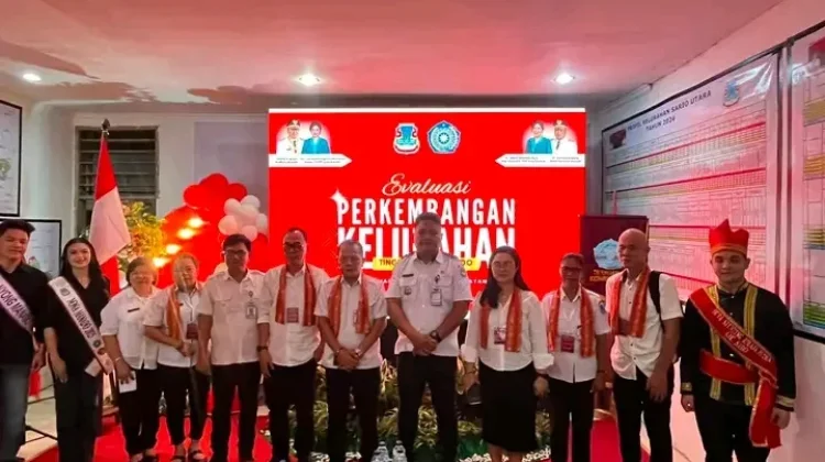 Moment Sario Utara Kelurahan Paling Berkembang di Manado