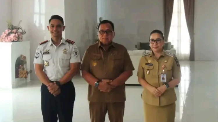 Perkuat Kolaborasi, Kalapas Tondano Silaturahmi dengan Bupati dan Wakil Bupati