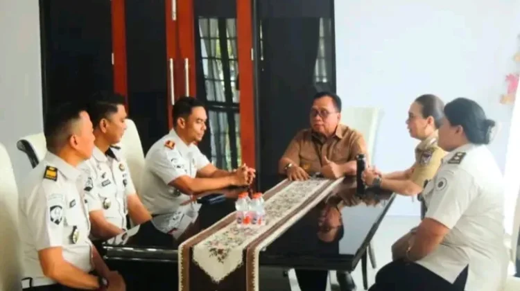 Perkuat Kolaborasi, Kalapas Tondano Silaturahmi dengan Bupati dan Wakil Bupati
