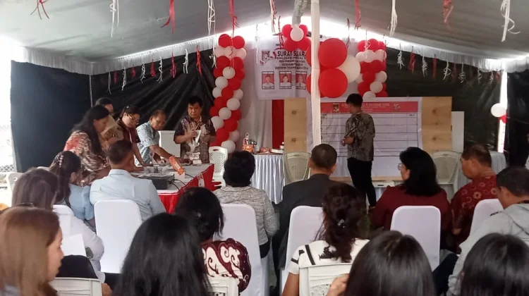 Sukses Pilhut Desa Pineleng Dua Minahasa