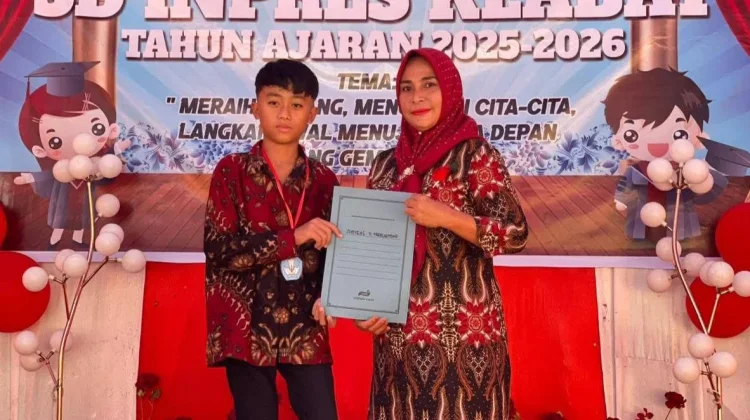 SD Inpres Klabat Gelar Penamatan Lulusan Murid Kelas 6