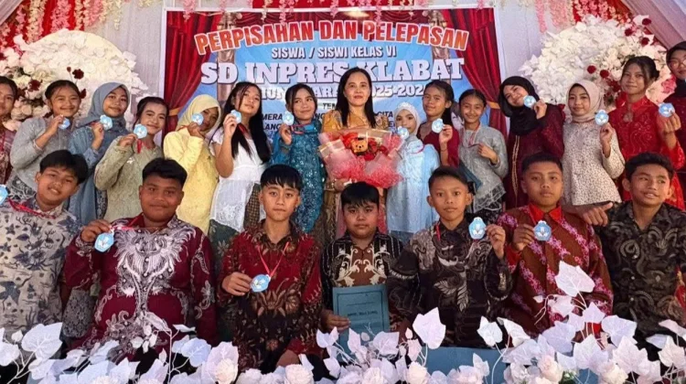 SD Inpres Klabat Gelar Penamatan Lulusan Murid Kelas 6
