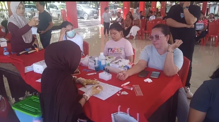 Aksi Donor Darah Pemkab Berkolaborasi Dengan PMI Minut
