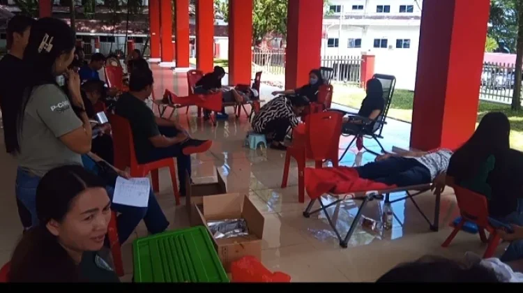 Aksi Donor Darah Pemkab Berkolaborasi Dengan PMI Minut