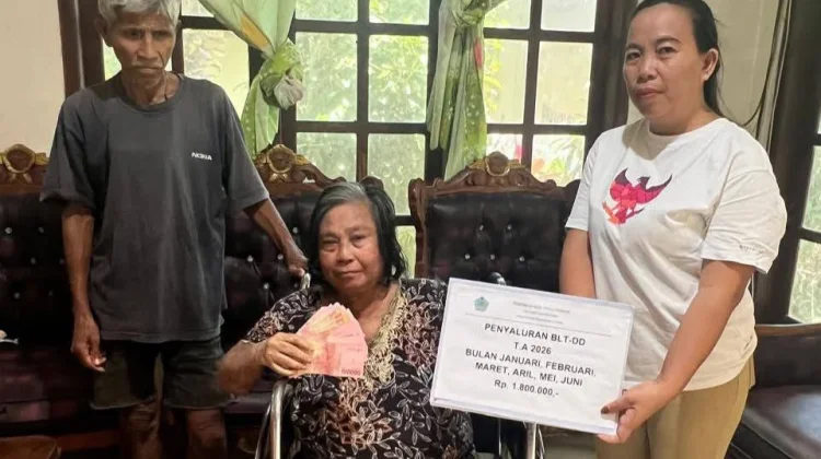 Gerak Cepat, Pemdes Tatelu Rondor Salurkan BLT Januari hingga Juni 2026