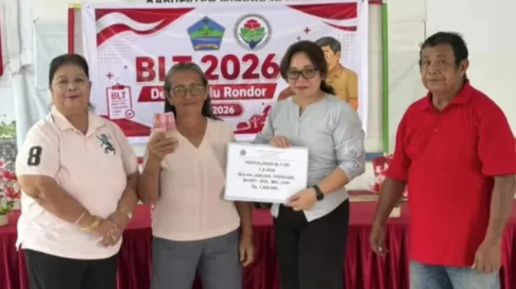 Gerak Cepat, Pemdes Tatelu Rondor Salurkan BLT Januari hingga Juni 2026