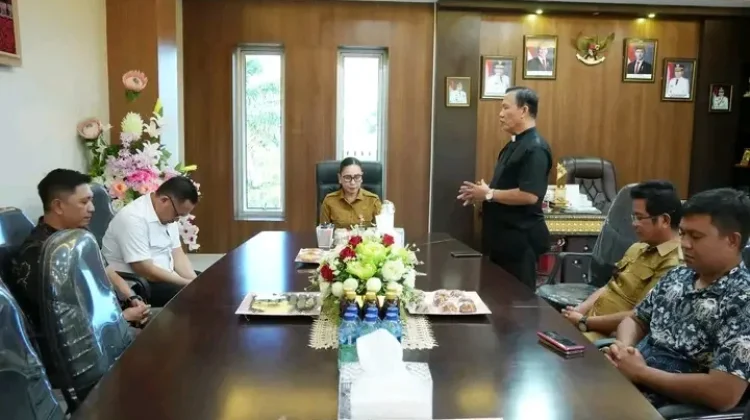Audiensi Panitia Festival Anak Sinode GMIM ke Pemkab Minahasa