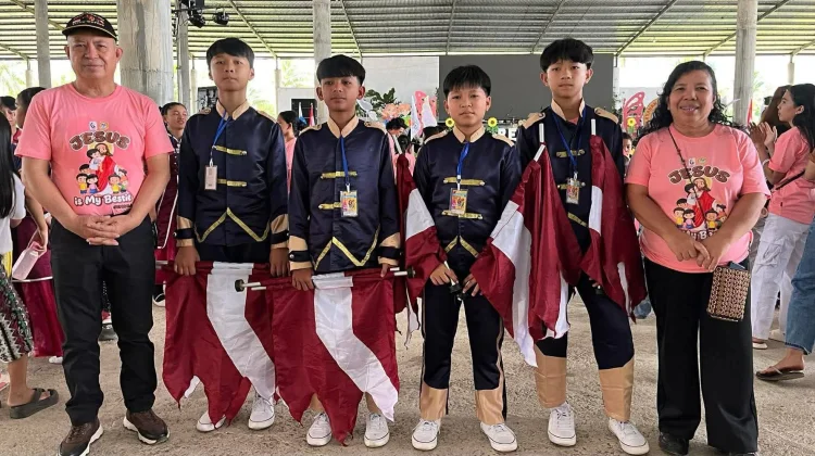 Tambourine dan Banners Kids GPdI Klabat Siap Tampil di Pesta Anak Nasional Jakarta