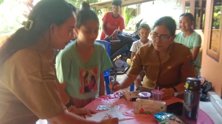 Puskesmas Airmadidi Gelar Posyandu Remaja di Sarongsong II