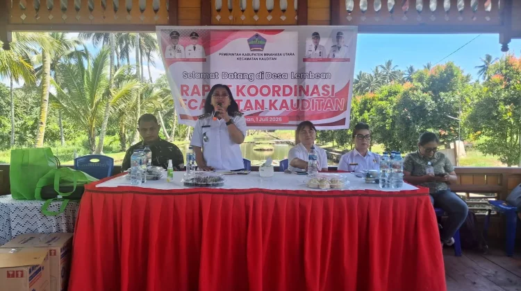 Rapat Koordinasi Kecamatan Kauditan Kabupaten Minut