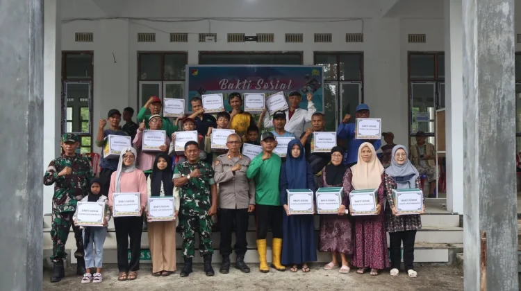 Bakti Sosial dan Karya Bakti Kodim 1302/Minahasa di Masjid Al-Muhajirin Tomohon
