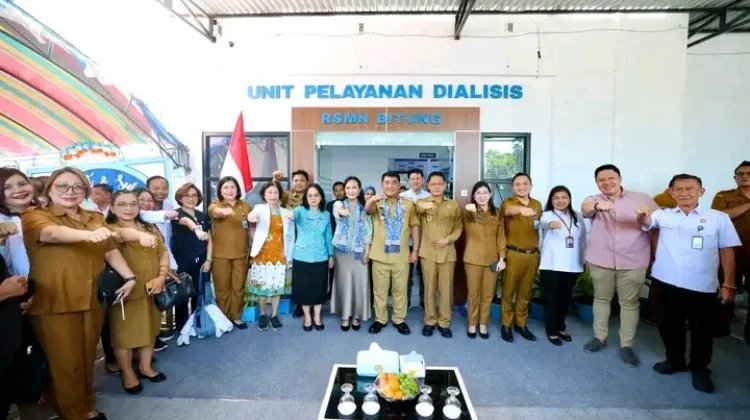 Peresmian Unit Hemodialisis RSUD Manembo nembo Bitung