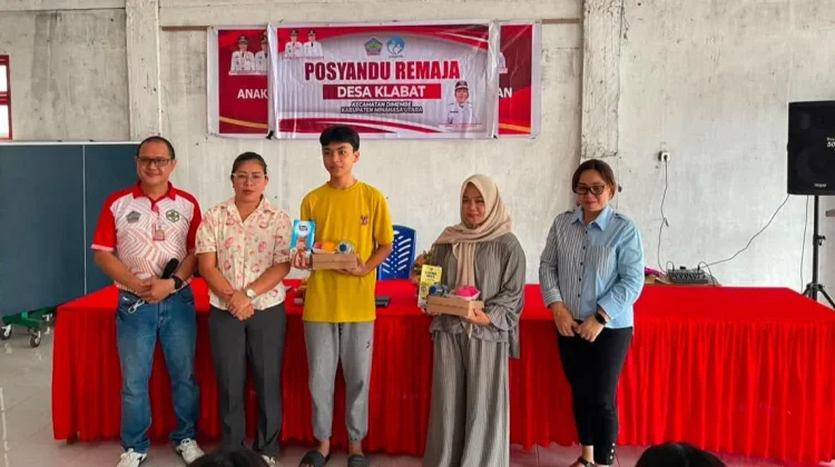Pelaksanaan Posyandu Remaja Desa Klabat