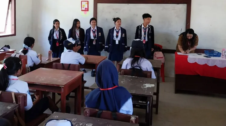 Pelaksanaan MPLS Ramah 2026 di SMP N 1 Airmadidi