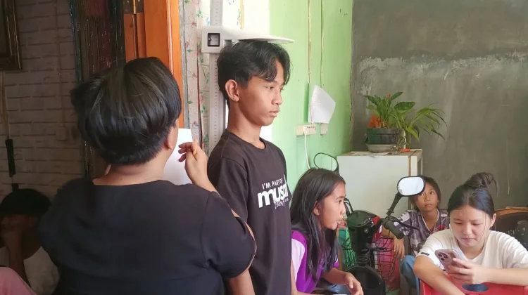 Pemdes Paniki Baru Gelar Posyandu Remaja untuk Bulan Juli 2026
