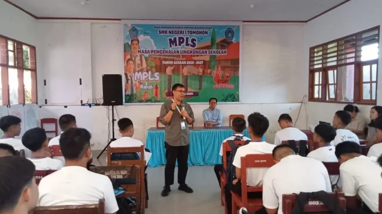Moment Penutupan MPLS SMKN 1 Tomohon 2026