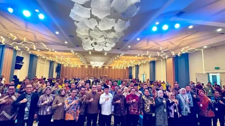 Moment Wabup Minahasa di Bimtek Aswakada 2026
